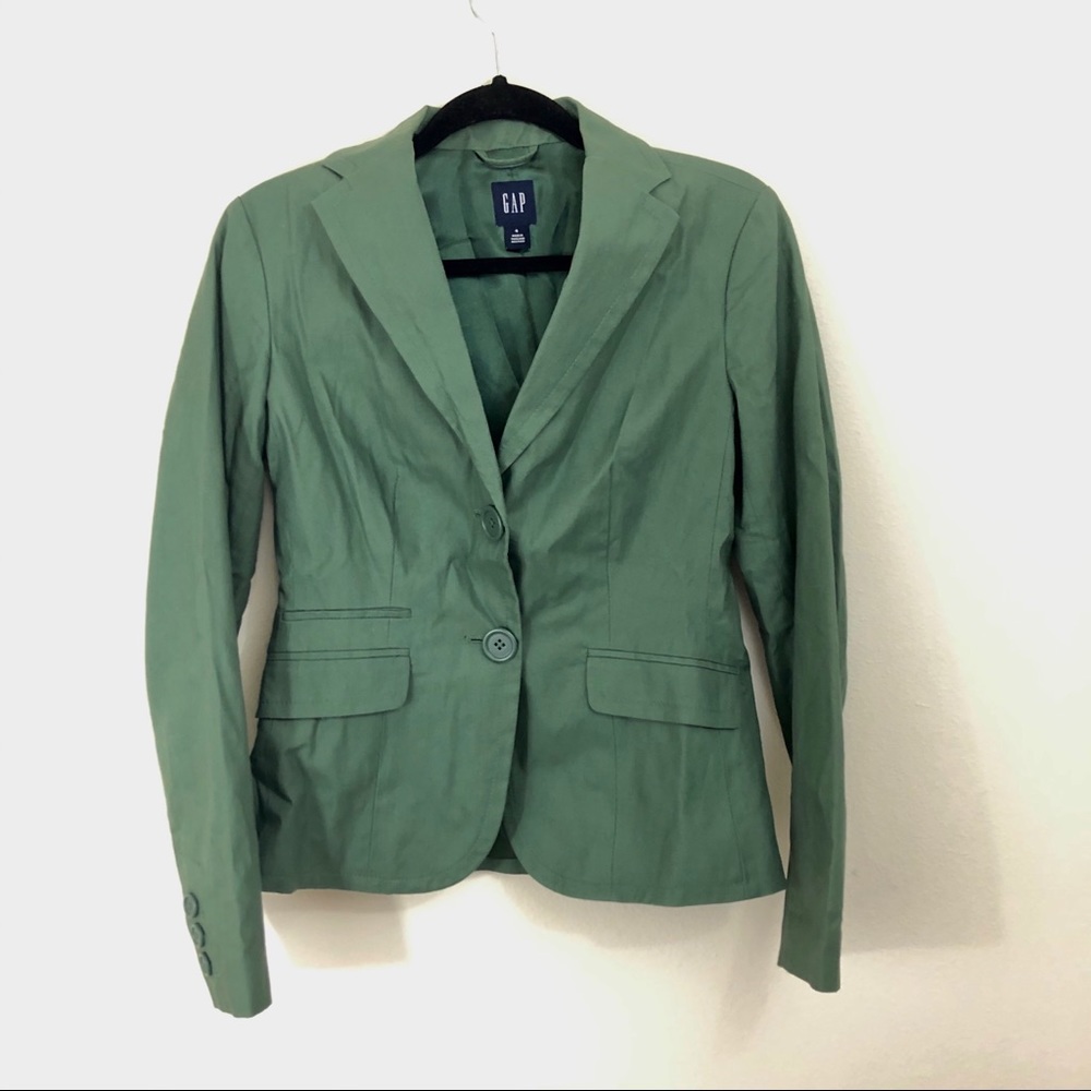 GAP Size 4 Army Green Blazer